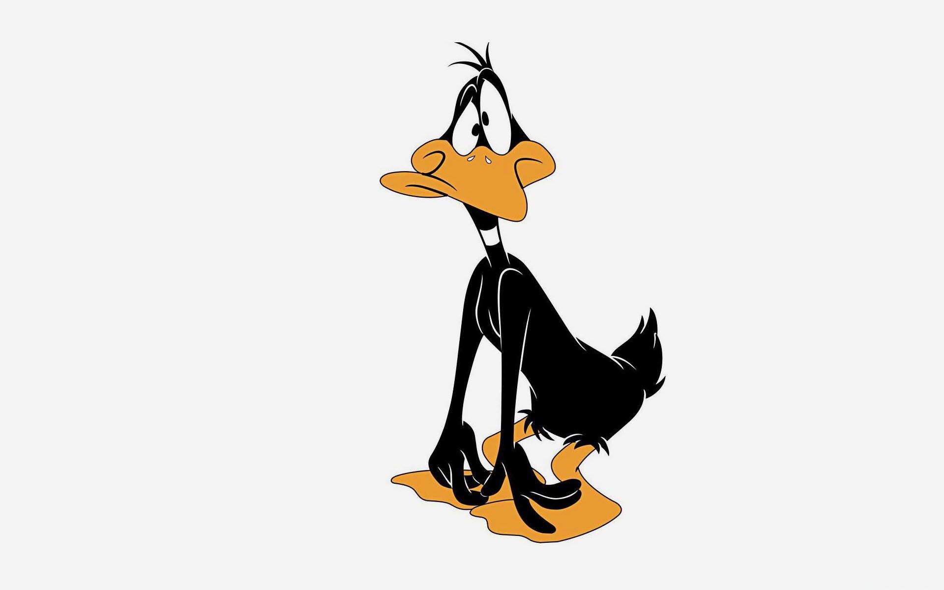 Бесплатное фото Помятый Daffy Duck