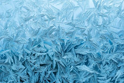 Frozen glass