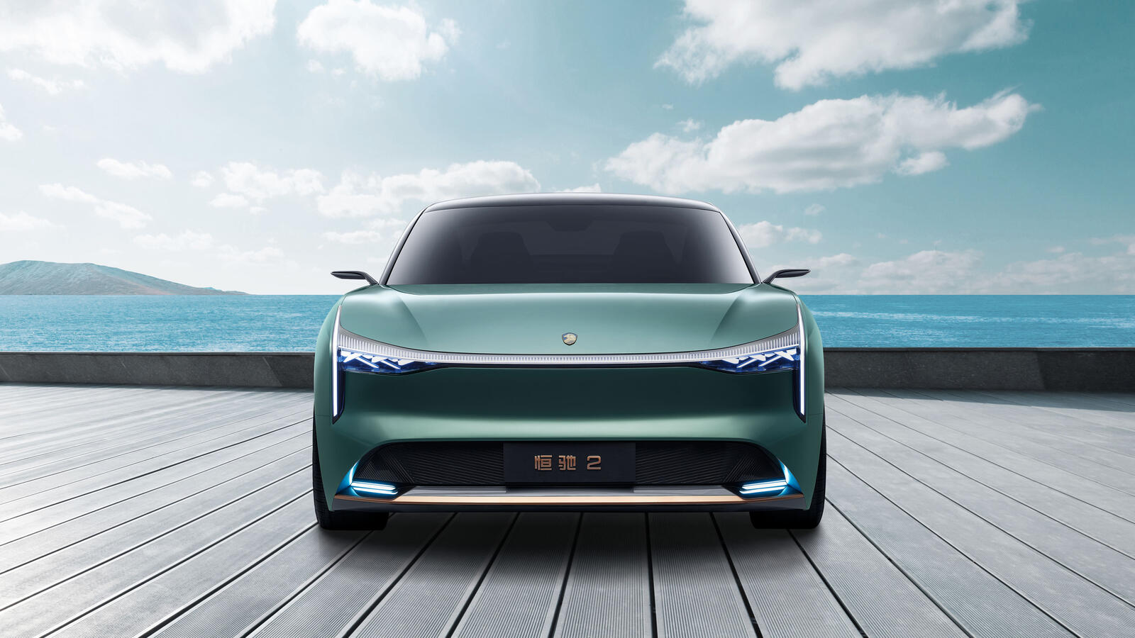 Бесплатное фото Китайский автомобиль 2020 года