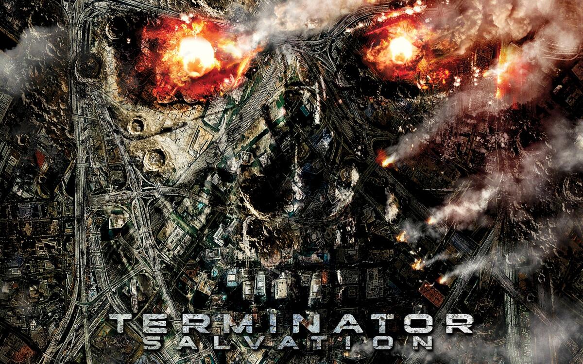 Terminator movie screensaver