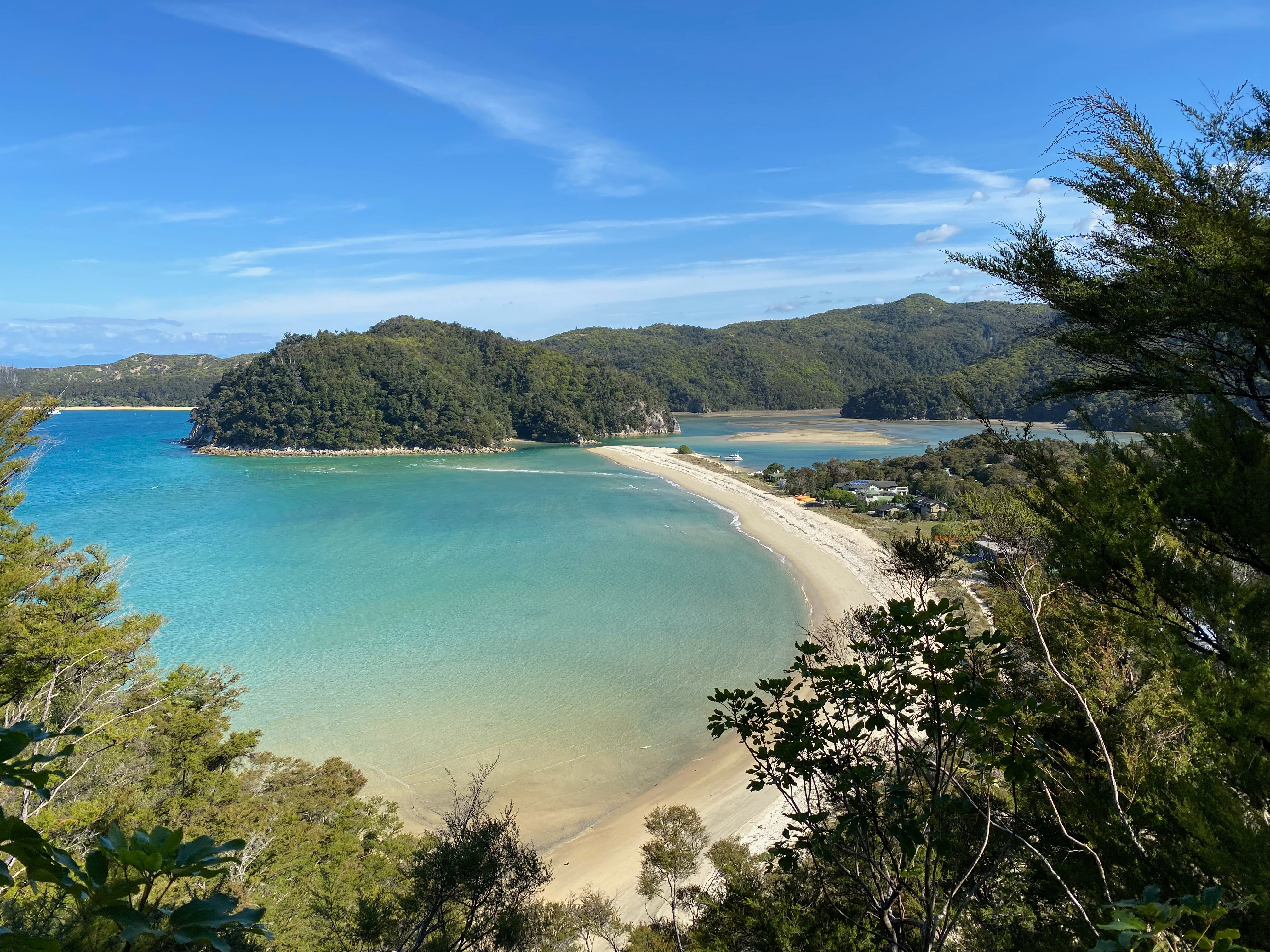 Бесплатное фото Отдых на пляже в Новой Зеландии