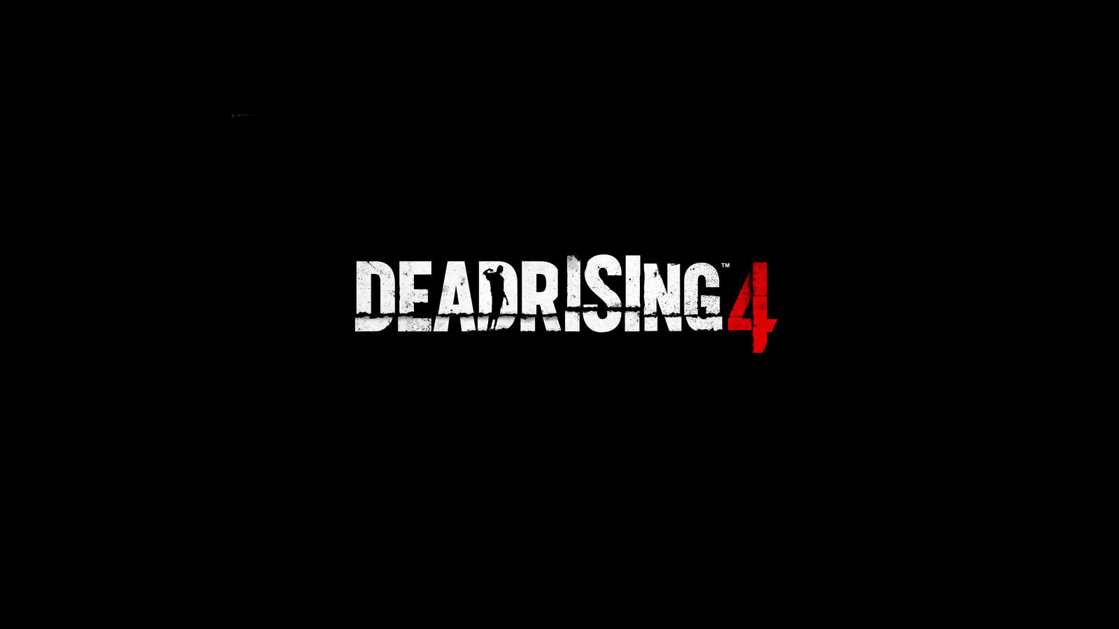 Бесплатное фото Заставка игры dead rising 4 на черном фоне