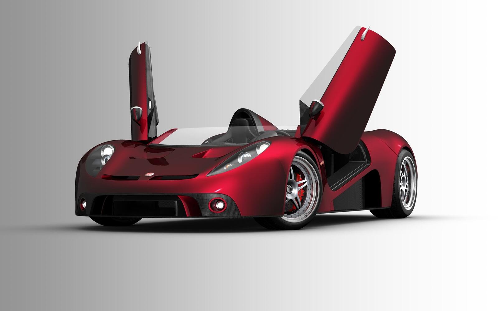 Wallpapers car red sports car on the desktop