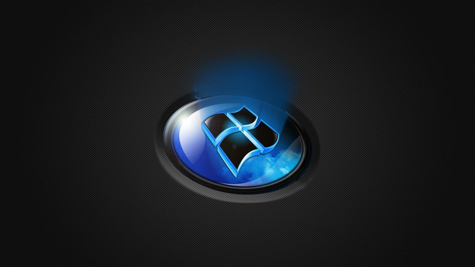 Бесплатное фото Картинка с логотипом Windows