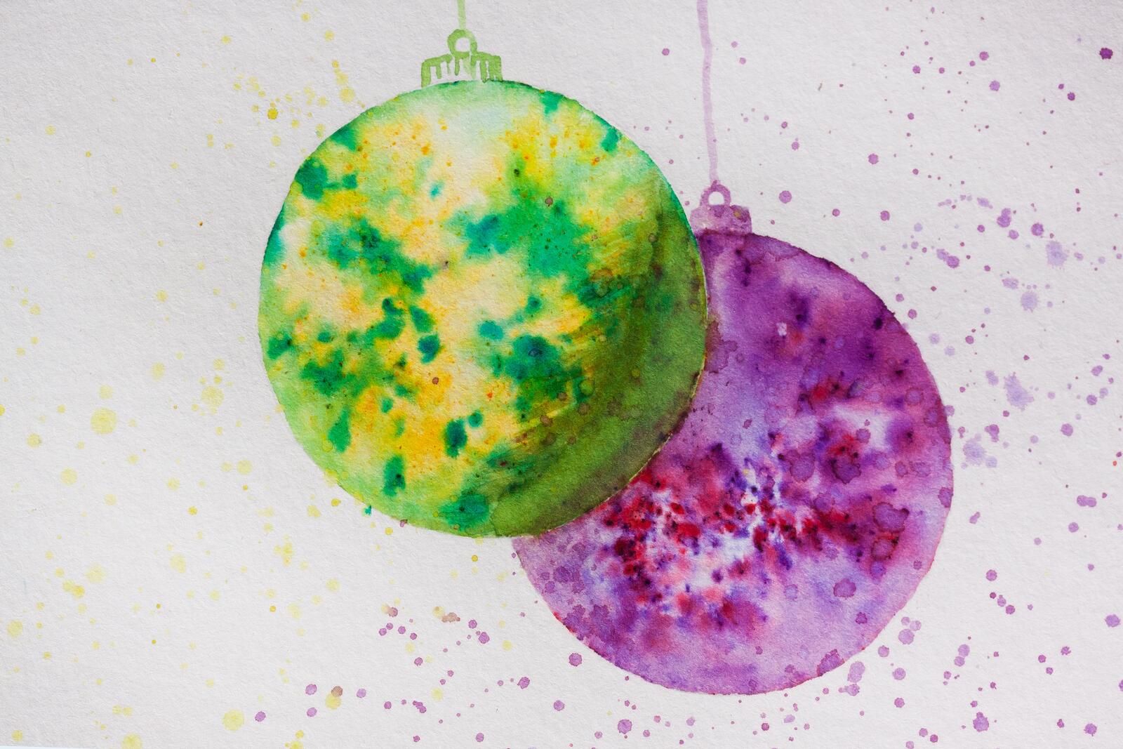 Обои рождество рождественский орнамент фиолетовый на рабочий стол