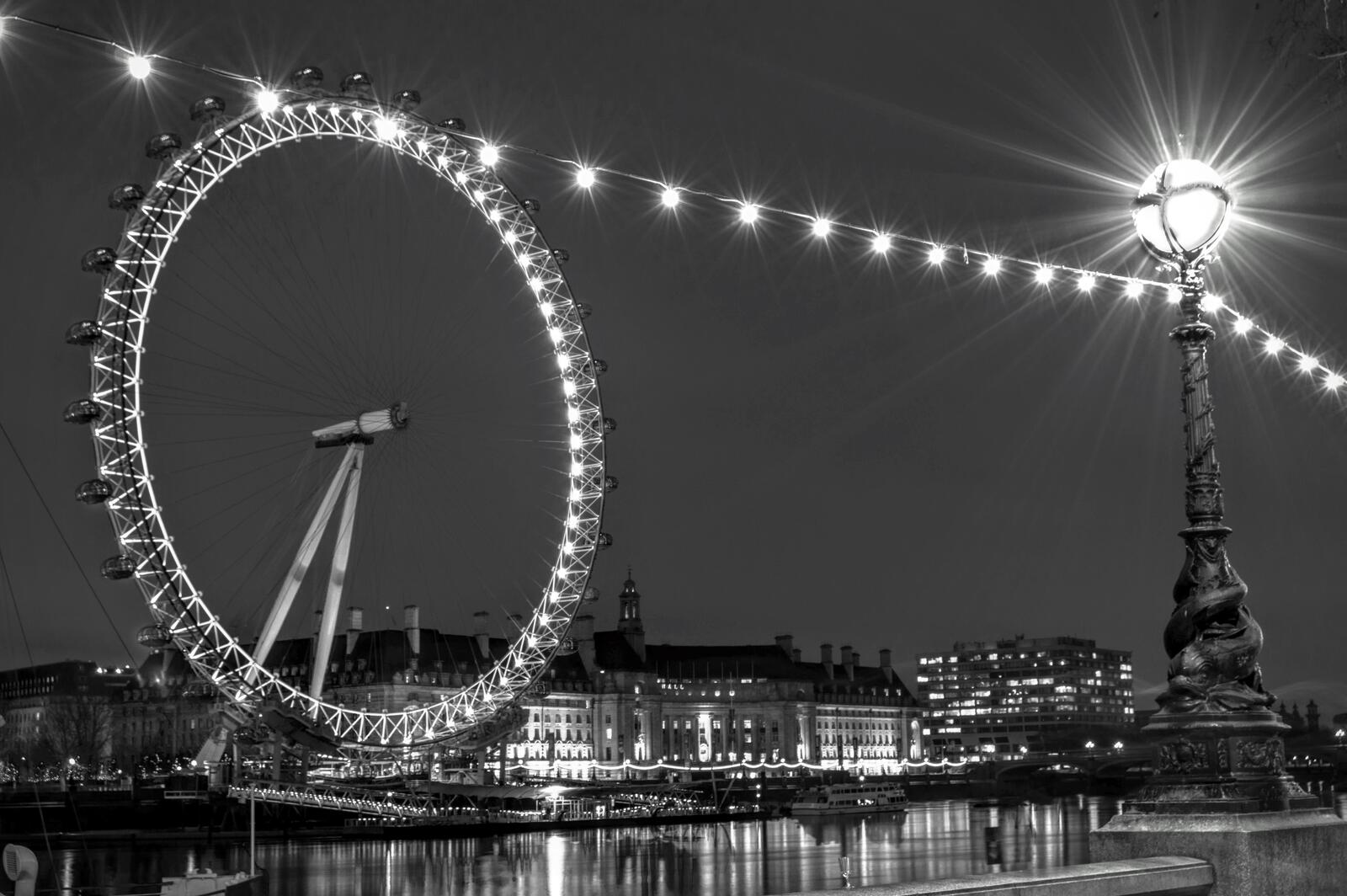 Городское колесо обозрения в Лондоне