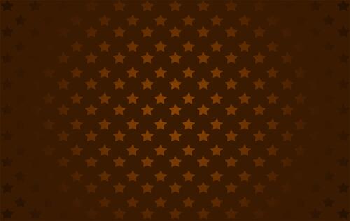 Brown background with stars.