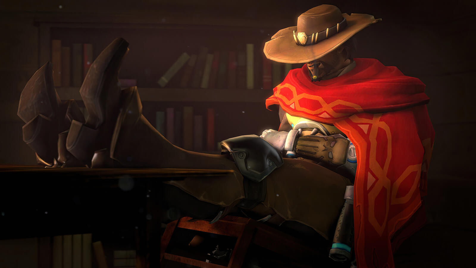 Wallpapers mccree overwatch overview games on the desktop
