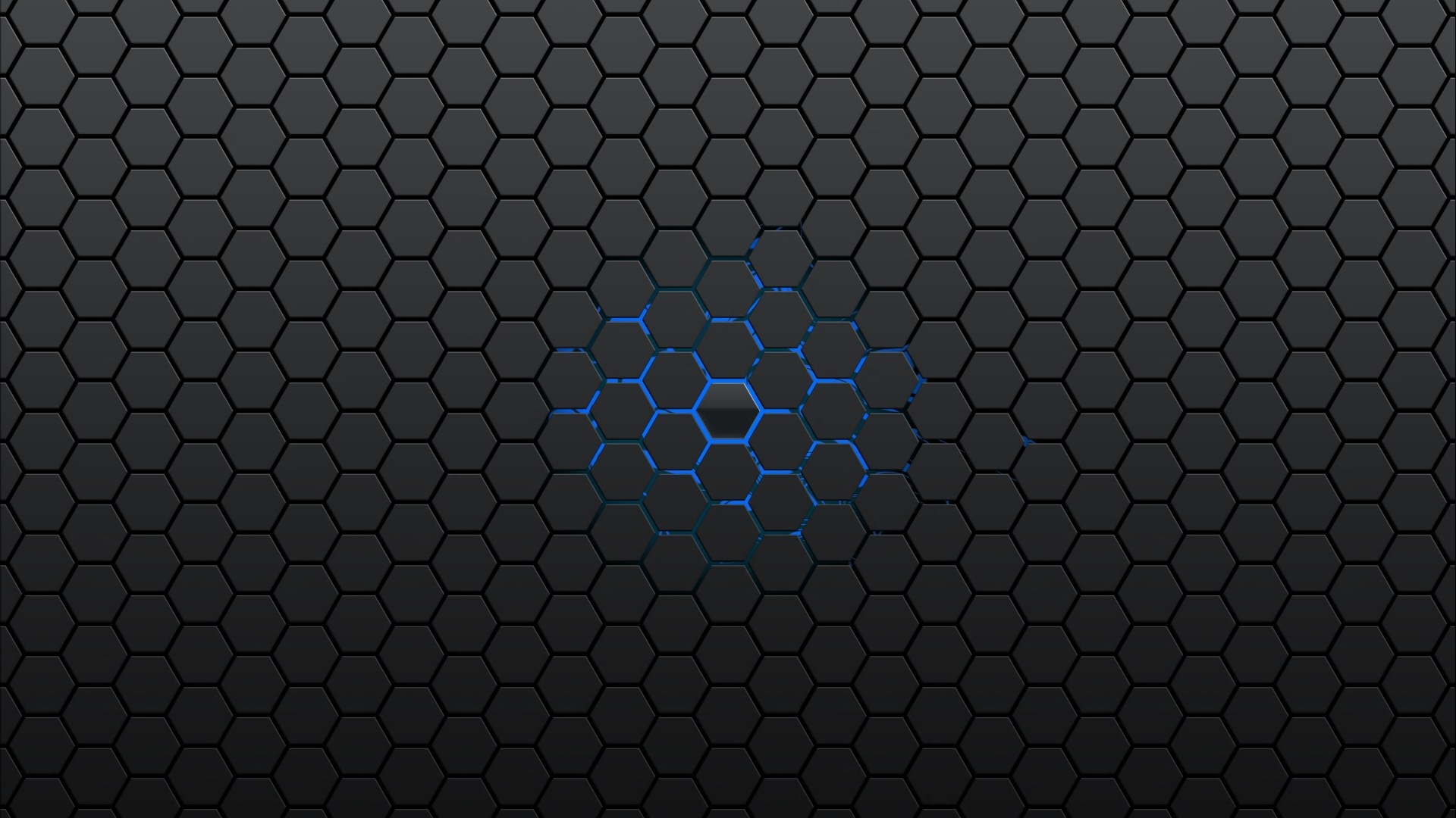 Black honeycomb renderings