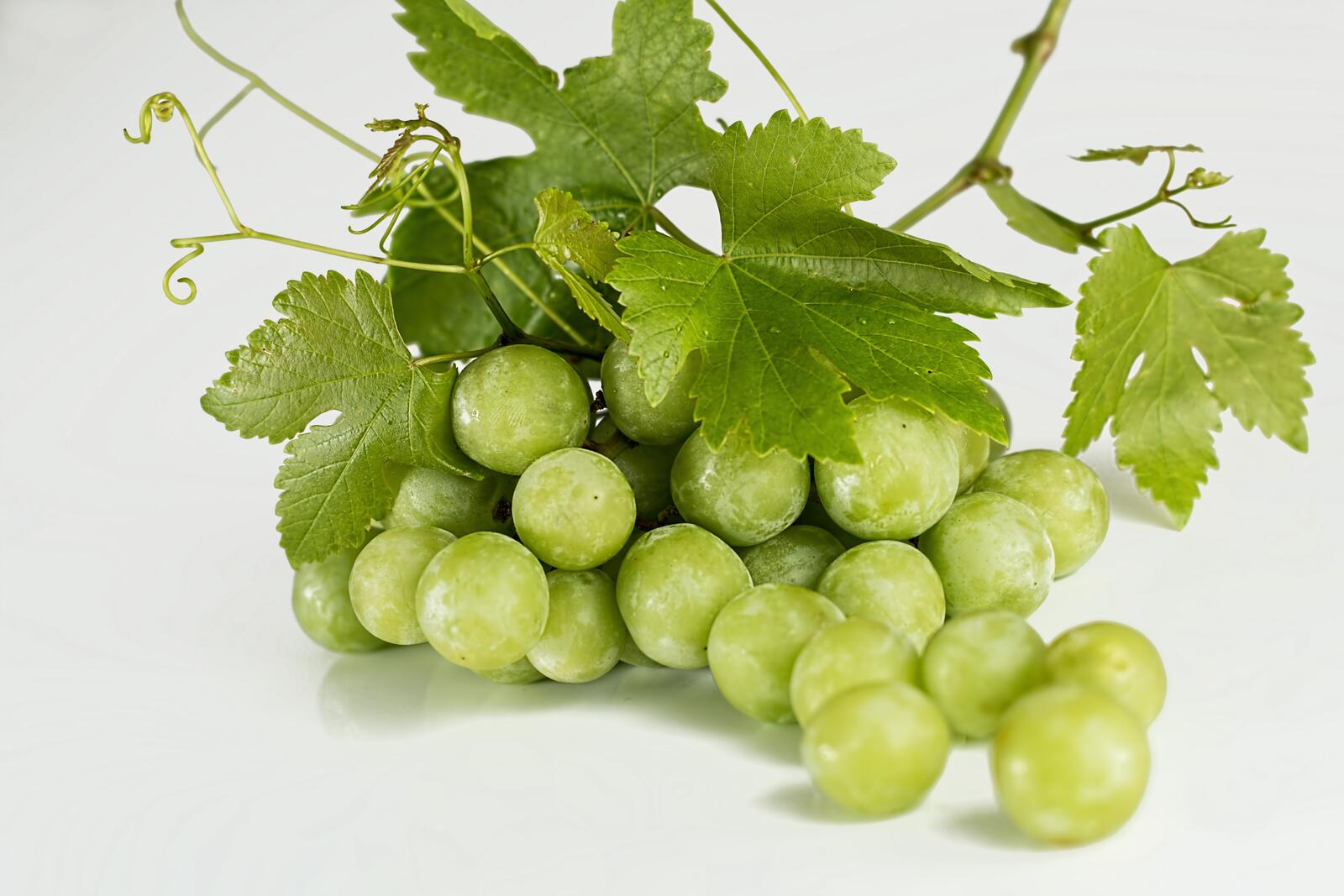 Free photo Green grapes