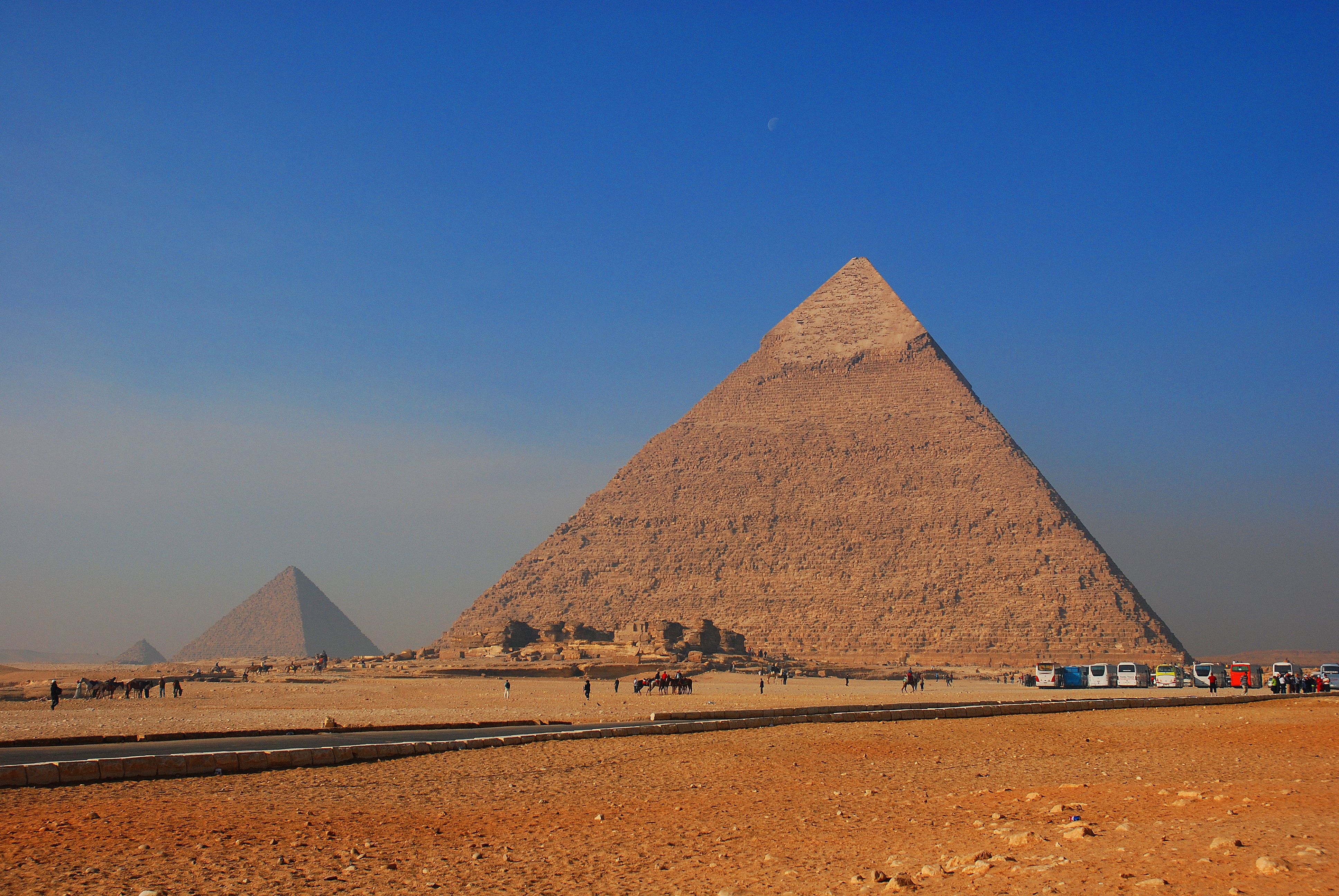 Free photo Pyramids in Egypt