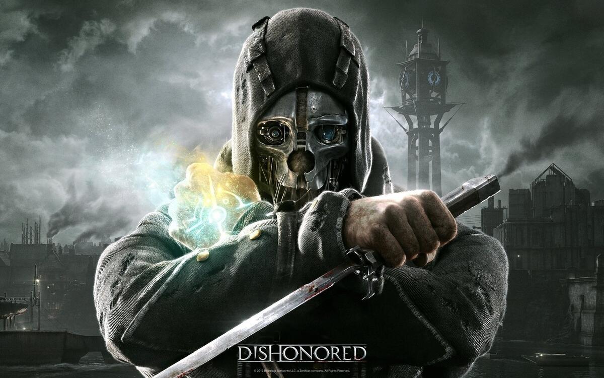 Главный герой из игры Dishonored