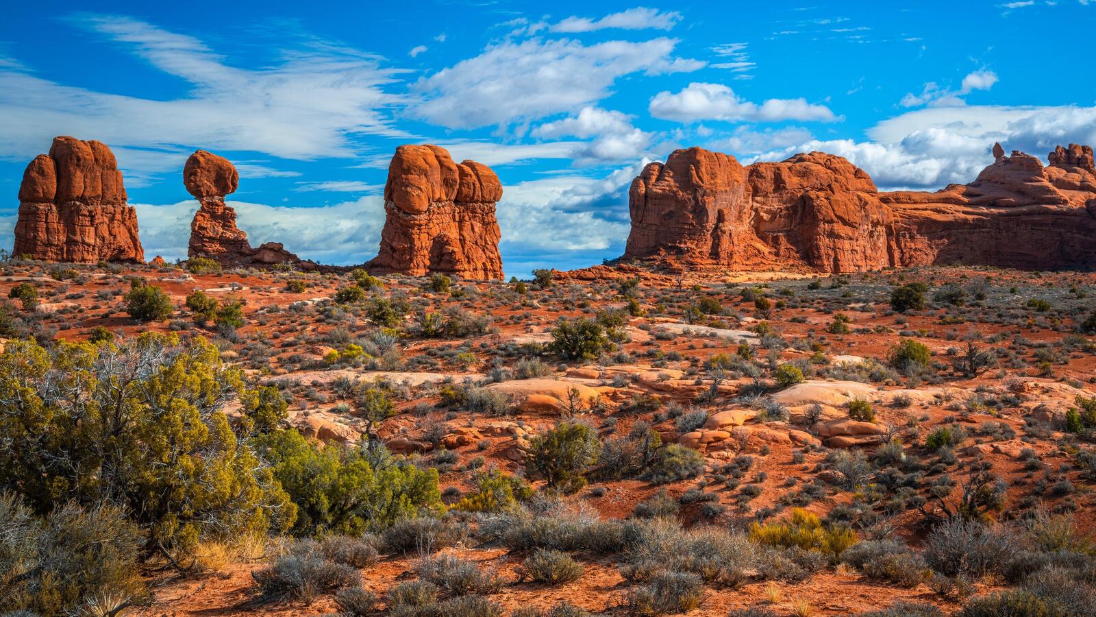 Free photo Arches National Park in the United States