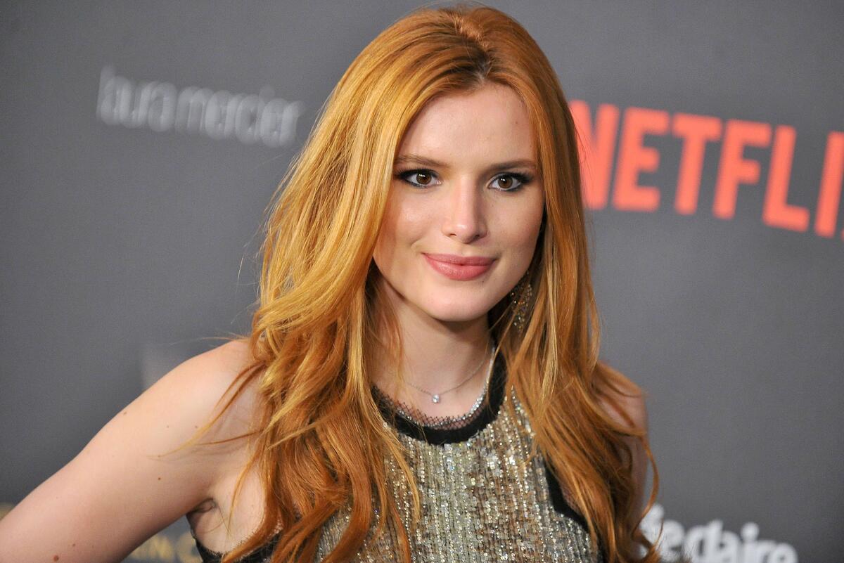 Bella Thorne is a redheaded beautiful actress
