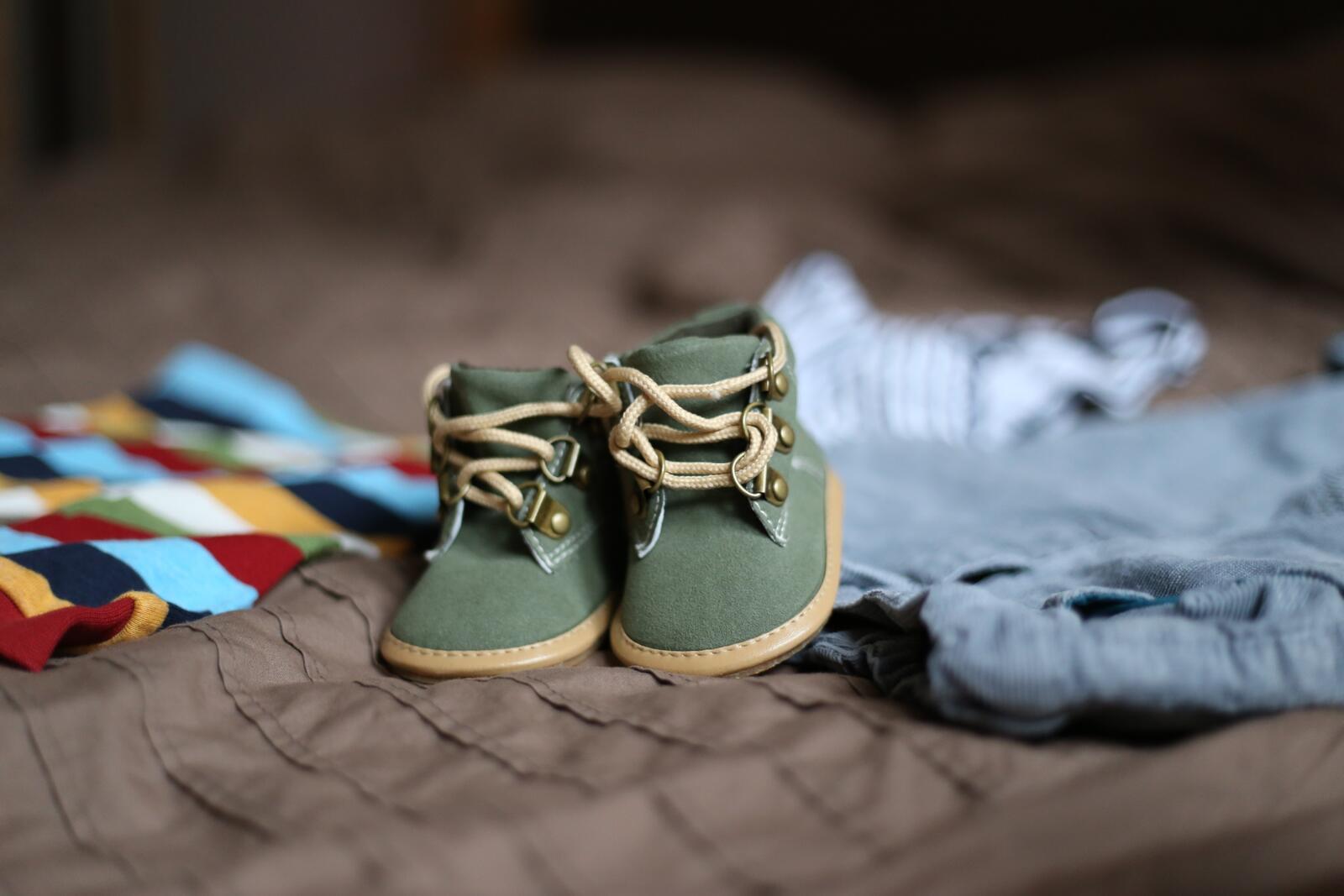 Free photo Little baby booties