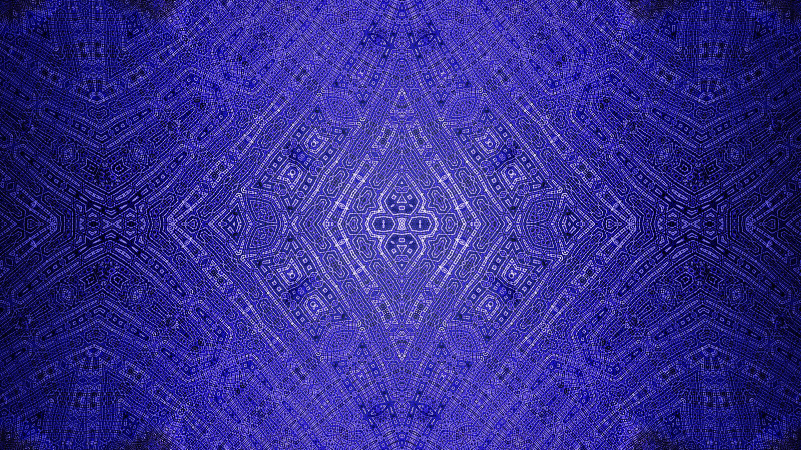 Free photo Blue pattern with geometric rhombic shapes