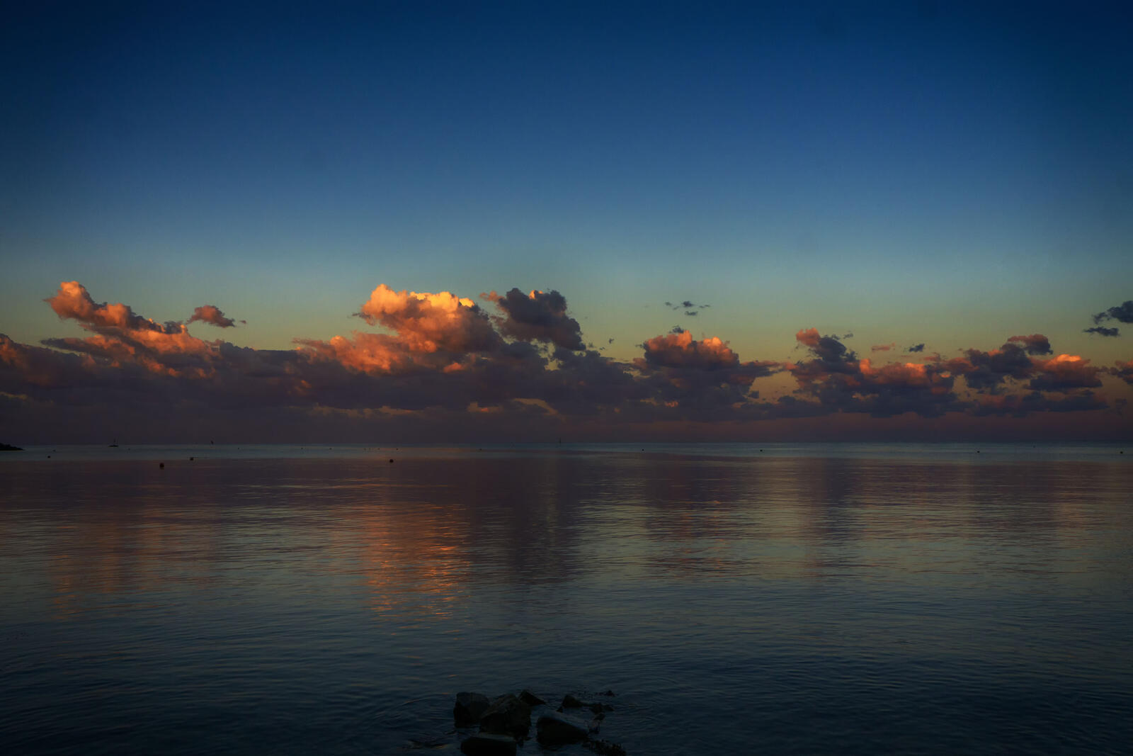 Бесплатное фото Раннее утро над Черным морем