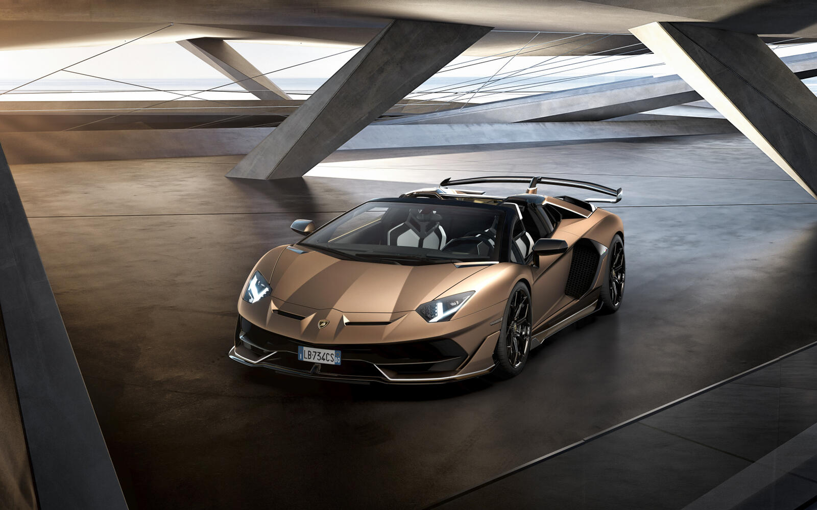 Бесплатное фото Lamborghini Aventador