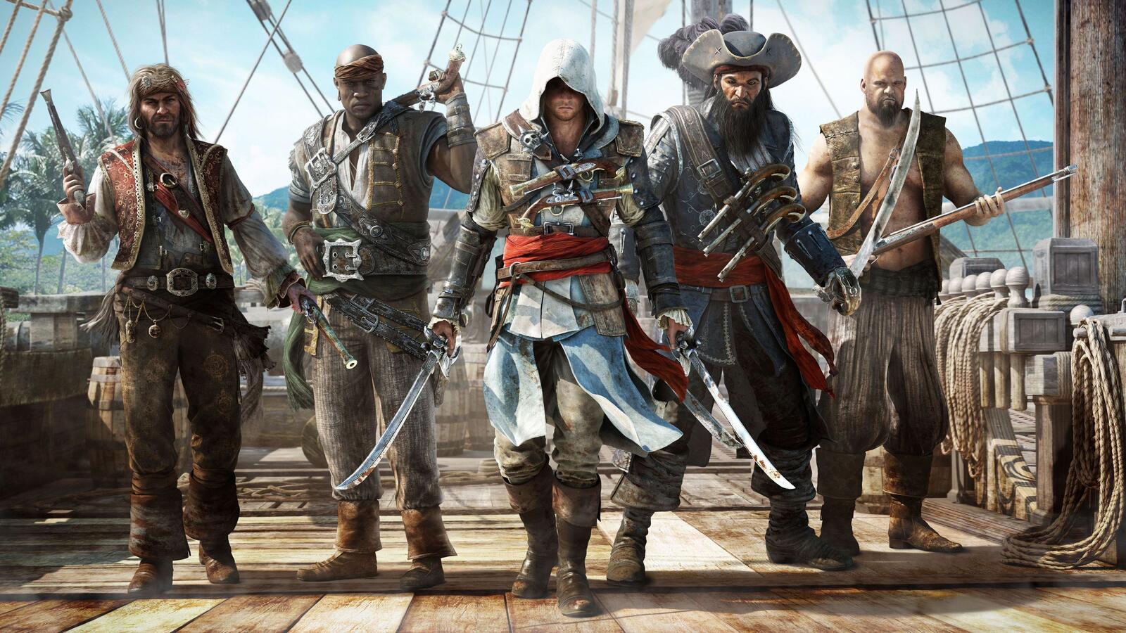 Бесплатное фото Assassin`s Creed IV: Black Flag