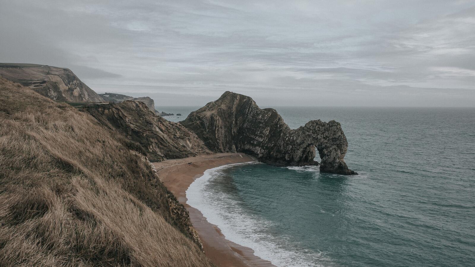 Wallpapers cliff coast landscape on the desktop