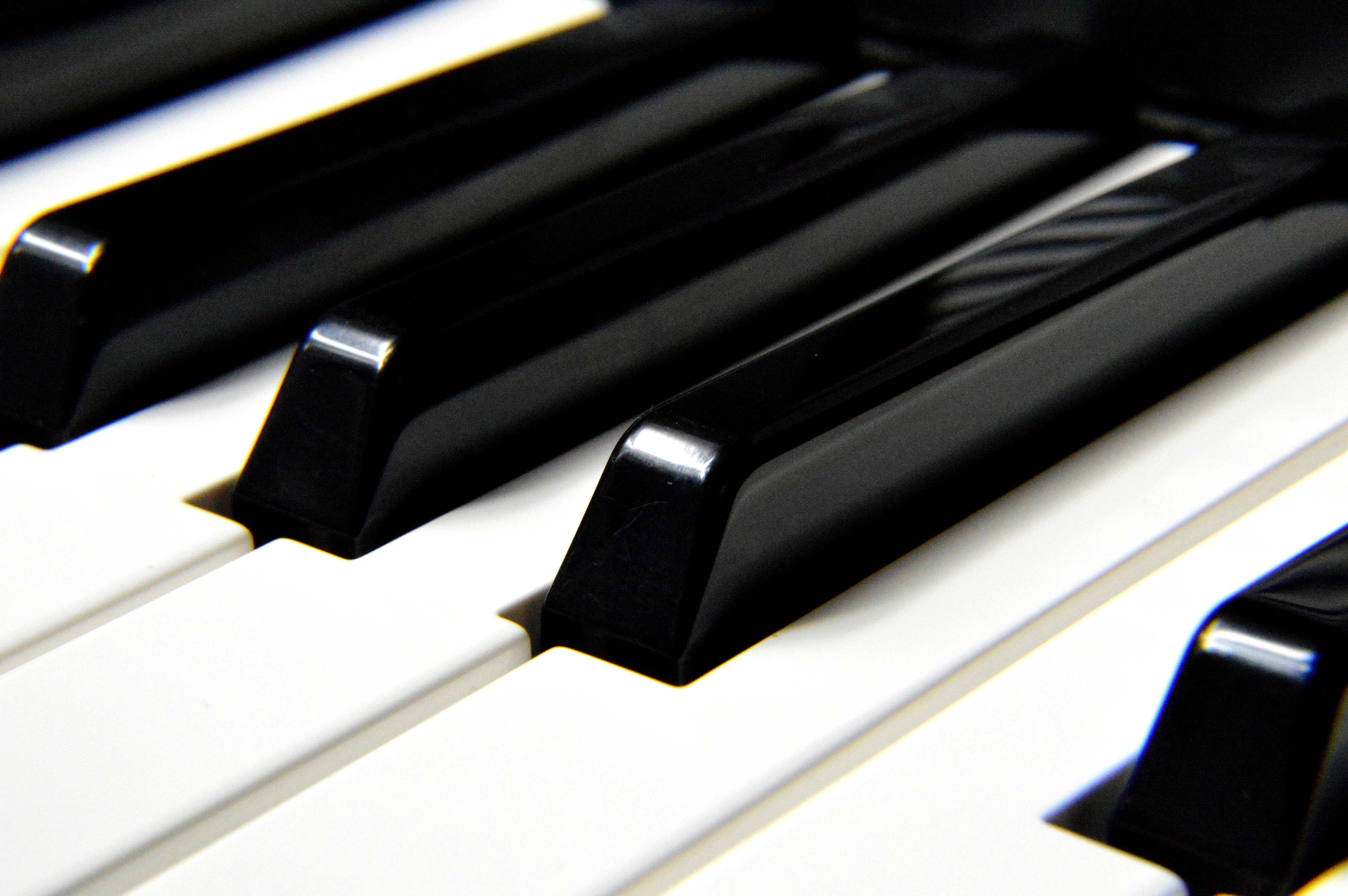 Бесплатное фото Кнопки фортепиано крупным планом