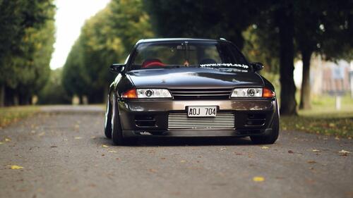 A picture of a stylish Nissan r32