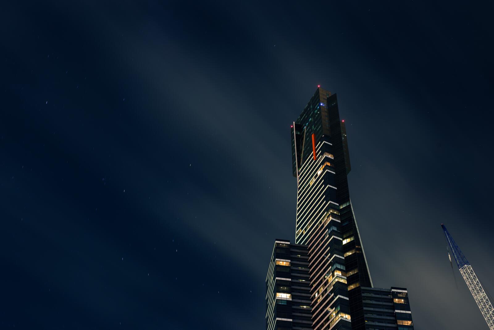 Wallpapers architecture sky night on the desktop