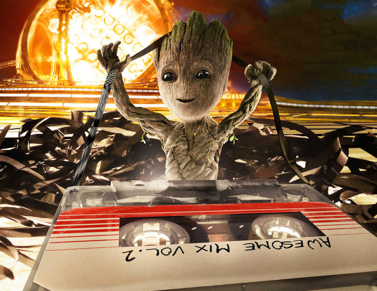 Wallpapers baby Groot guardians of the galaxy vol 2 guardians of the galaxy on the desktop