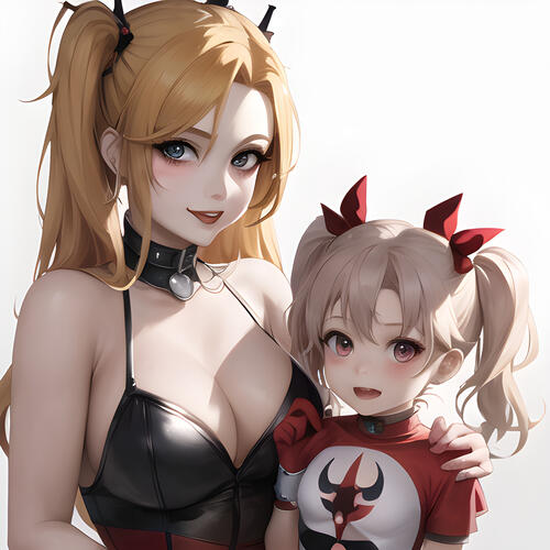 Harley Quinn and daughter
