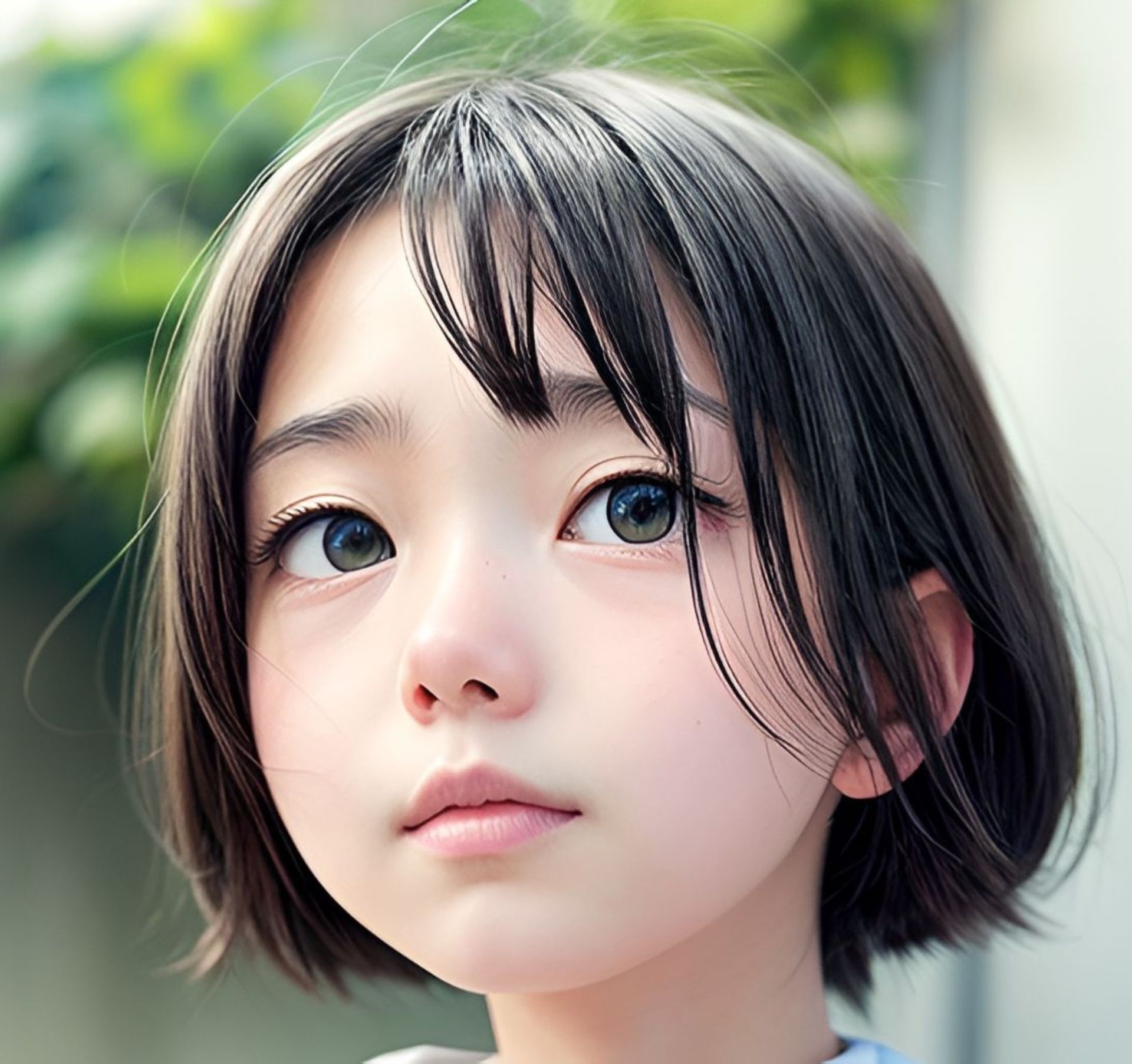 Бесплатное фото Красивая девочка, аниме, нейросеть
