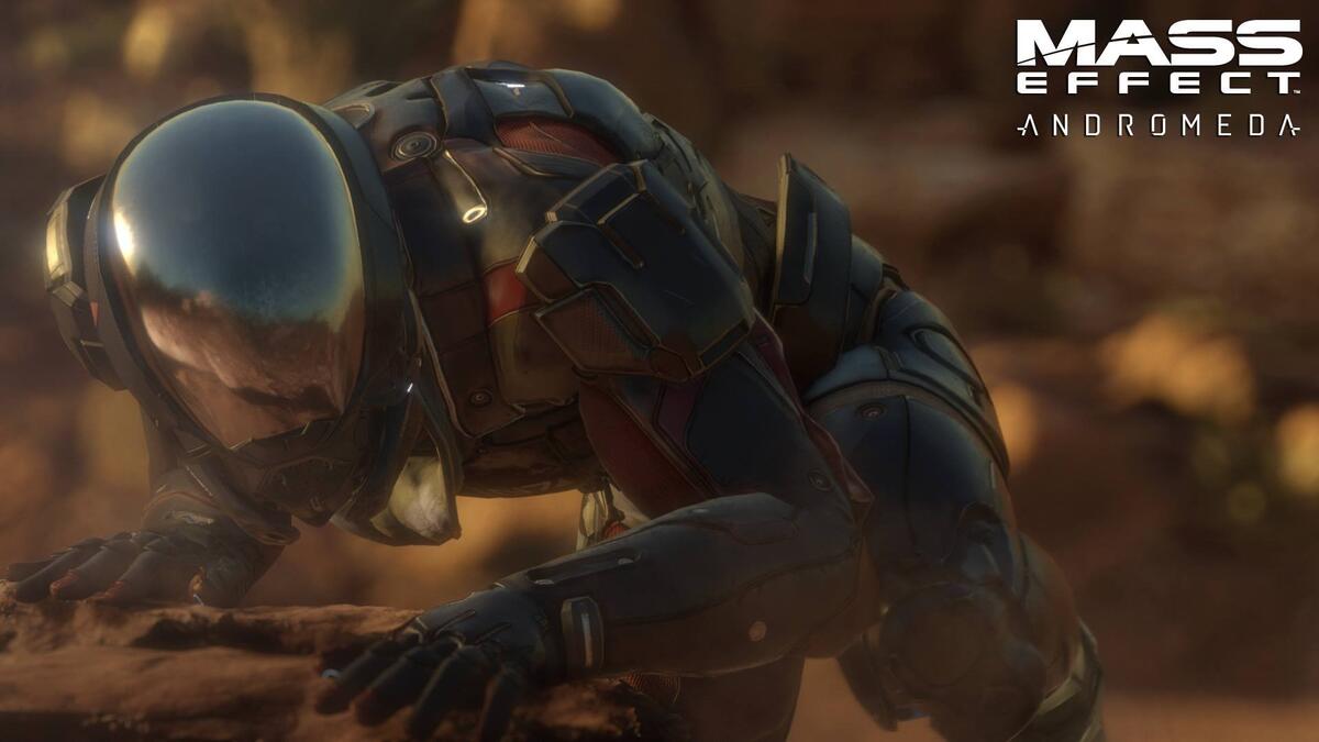 The spacesuit from mass effect andromeda.