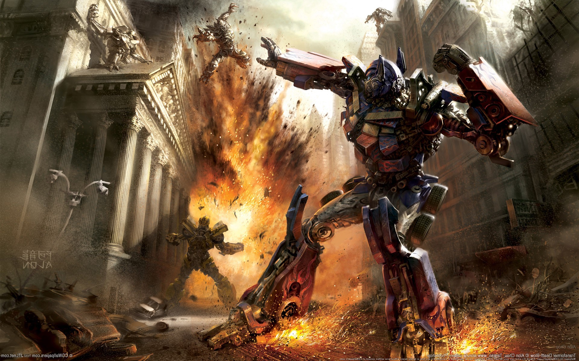 Transformers battle
