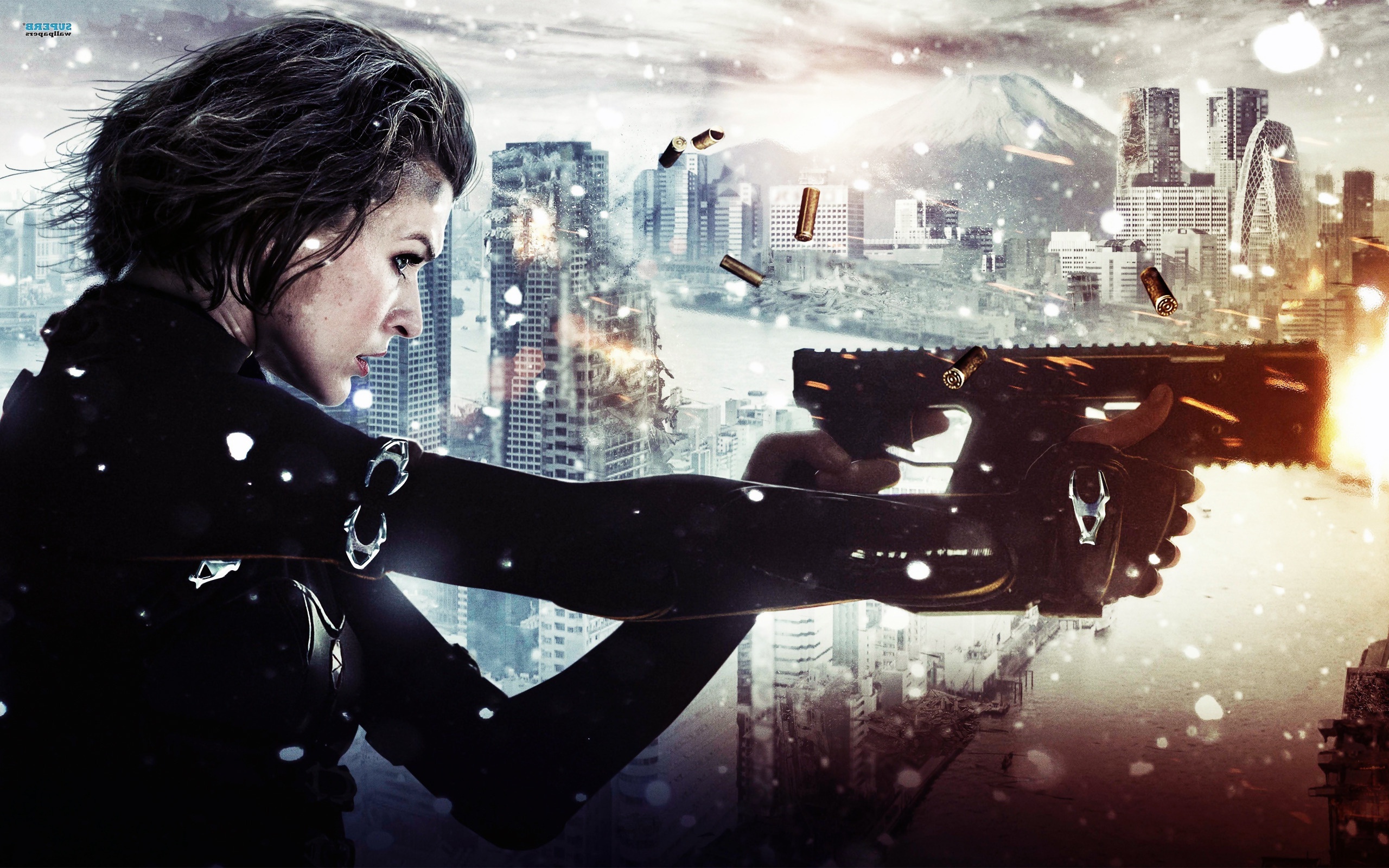 Wallpapers Milla Jovovich movies Resident Evil on the desktop