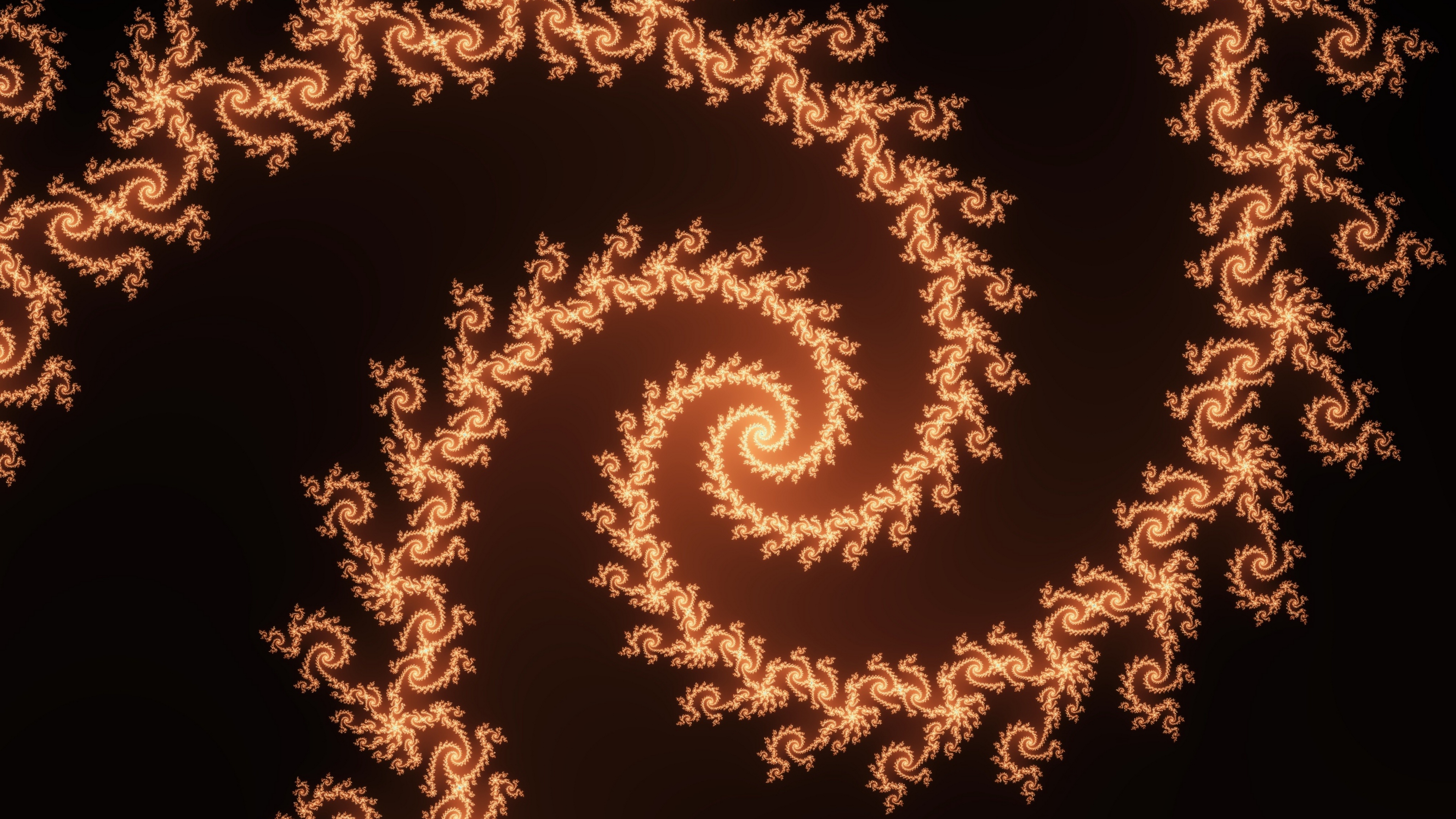 Free photo Whirling fractal