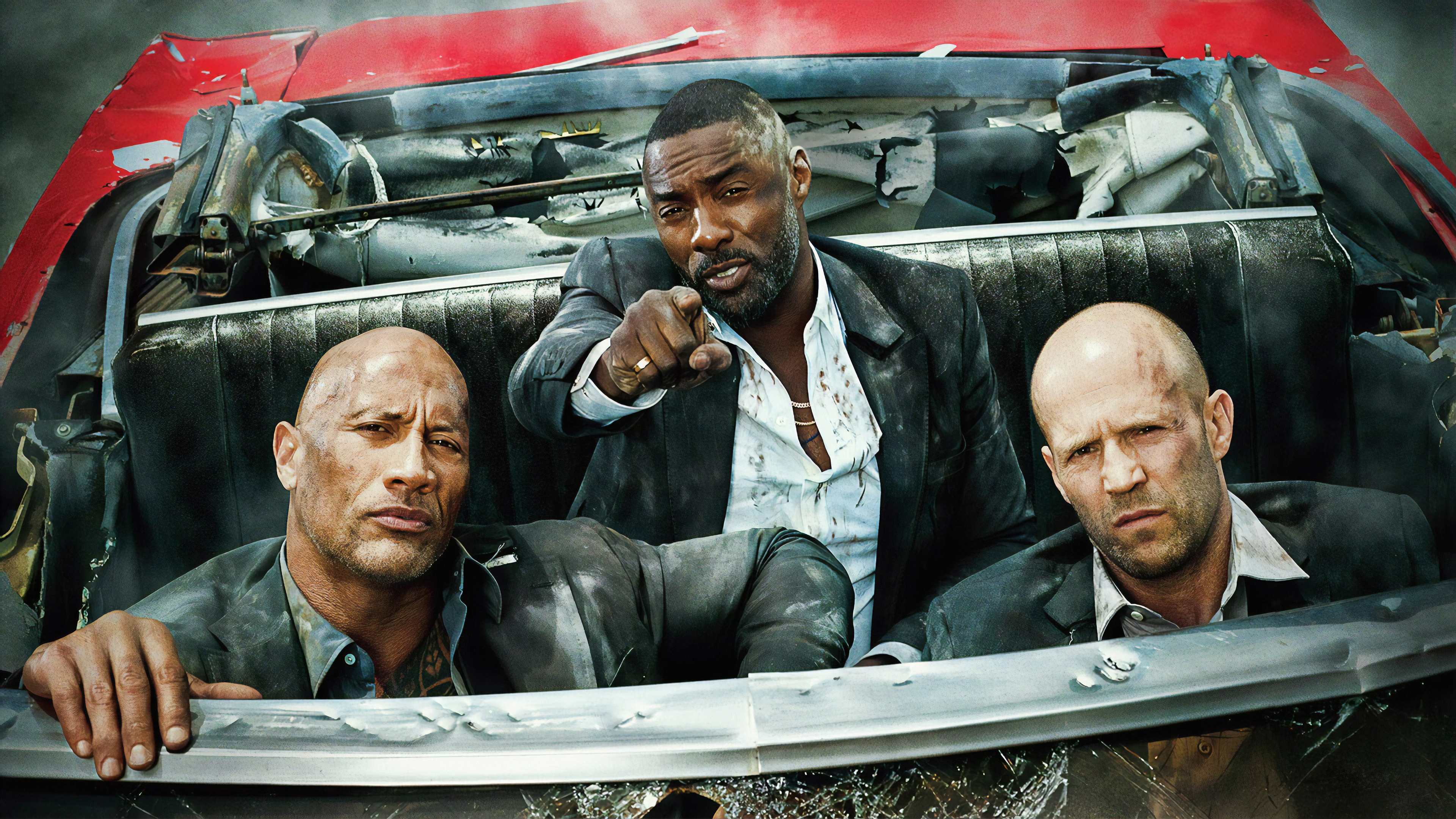 Free photo Hobbs and Shaw in the 2019 film