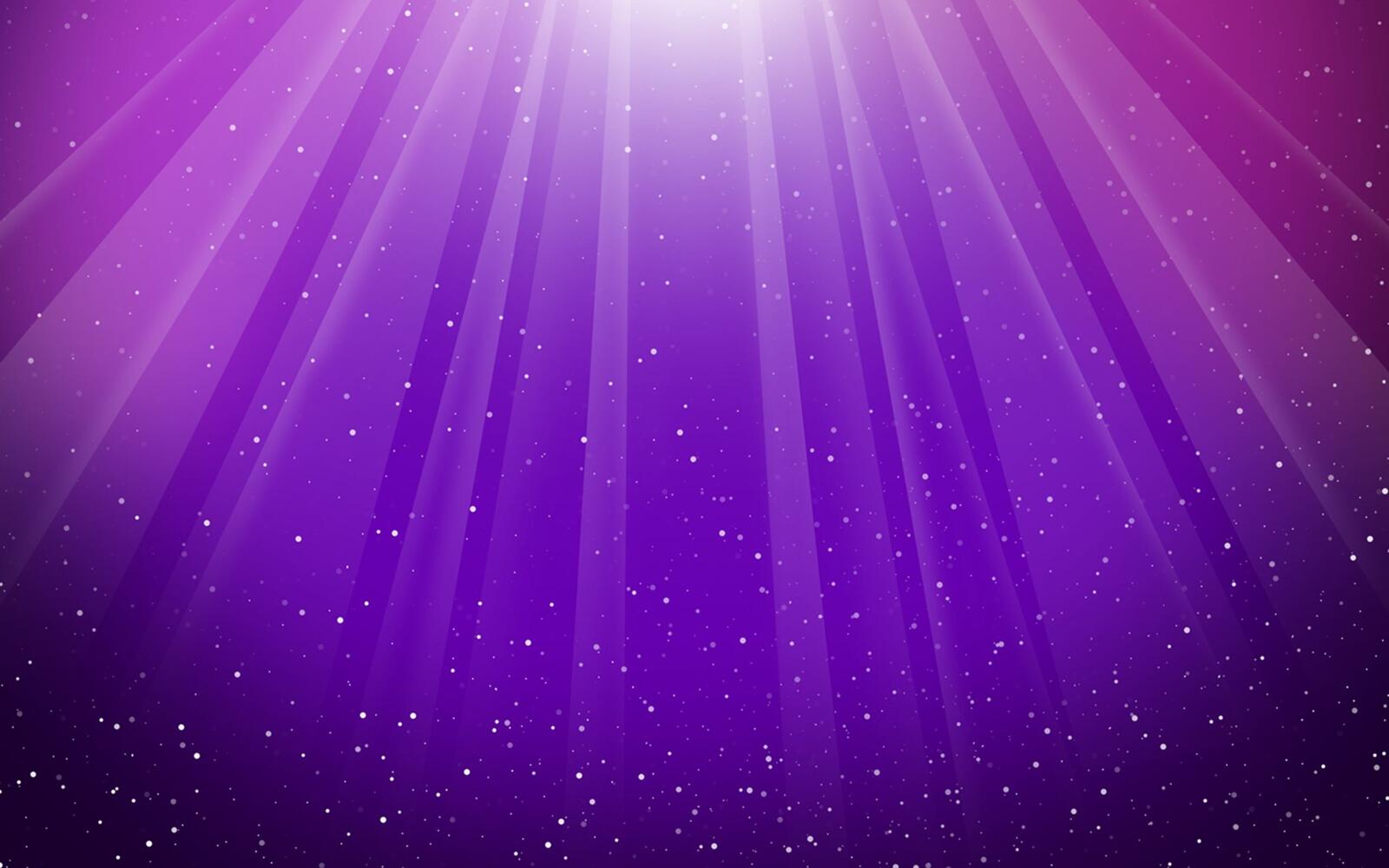 Free photo Rays of light with sparkles on a pink and purple background