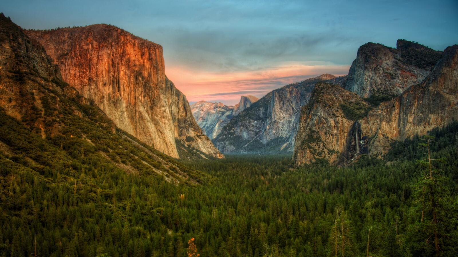 Бесплатное фото Национальный парк Йосемити