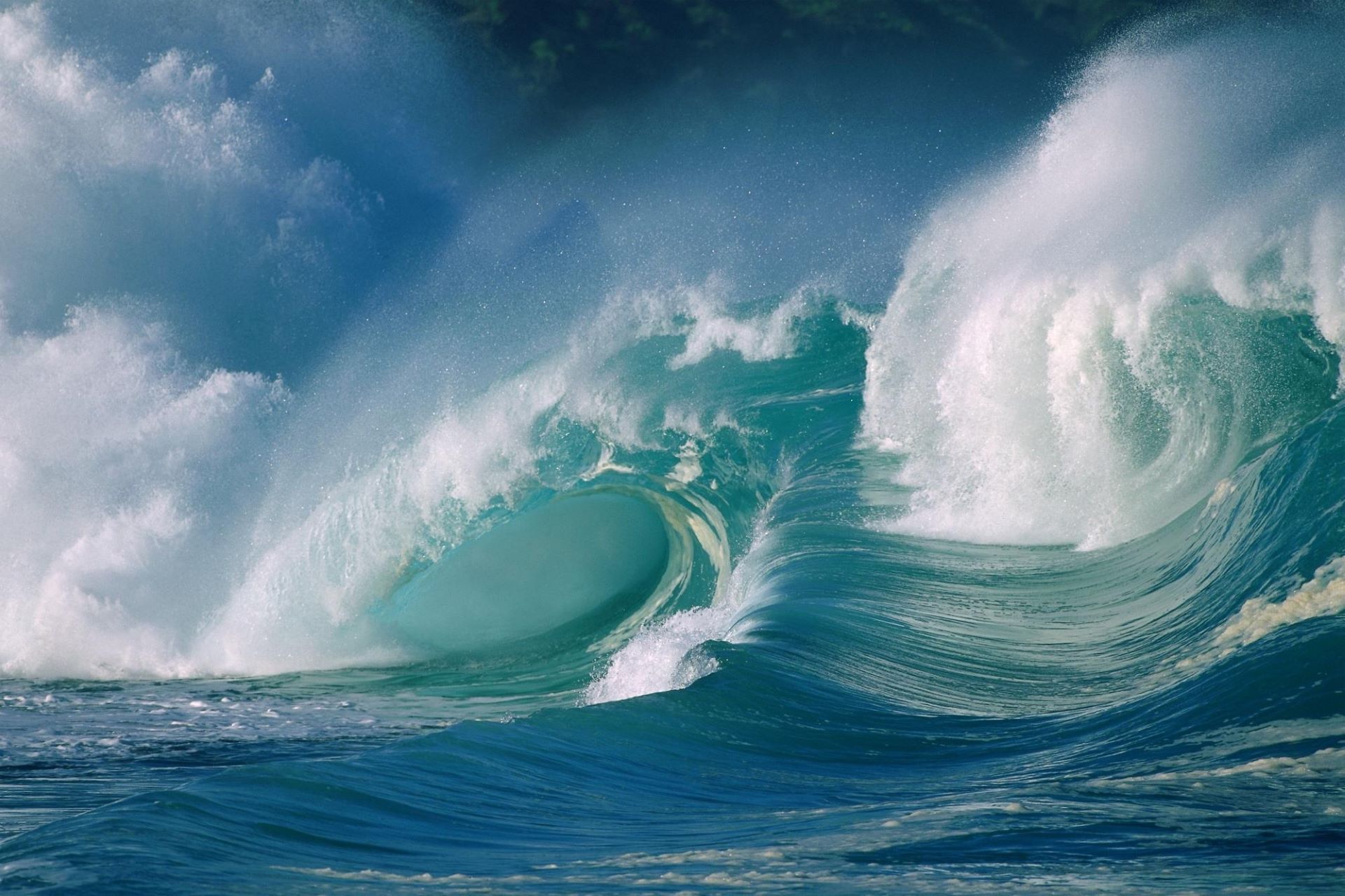 Бесплатное фото Волны океана