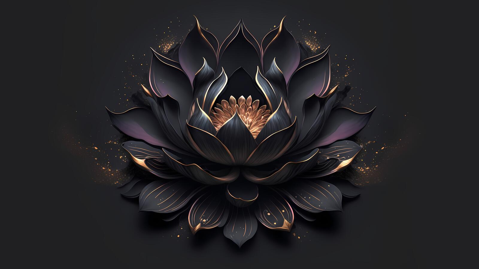 Free photo Black Lotus