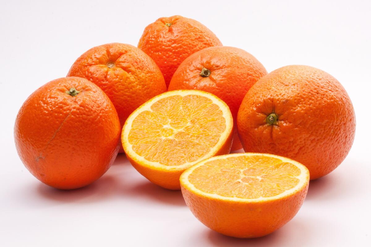 Фото обои с изображением апельсинок