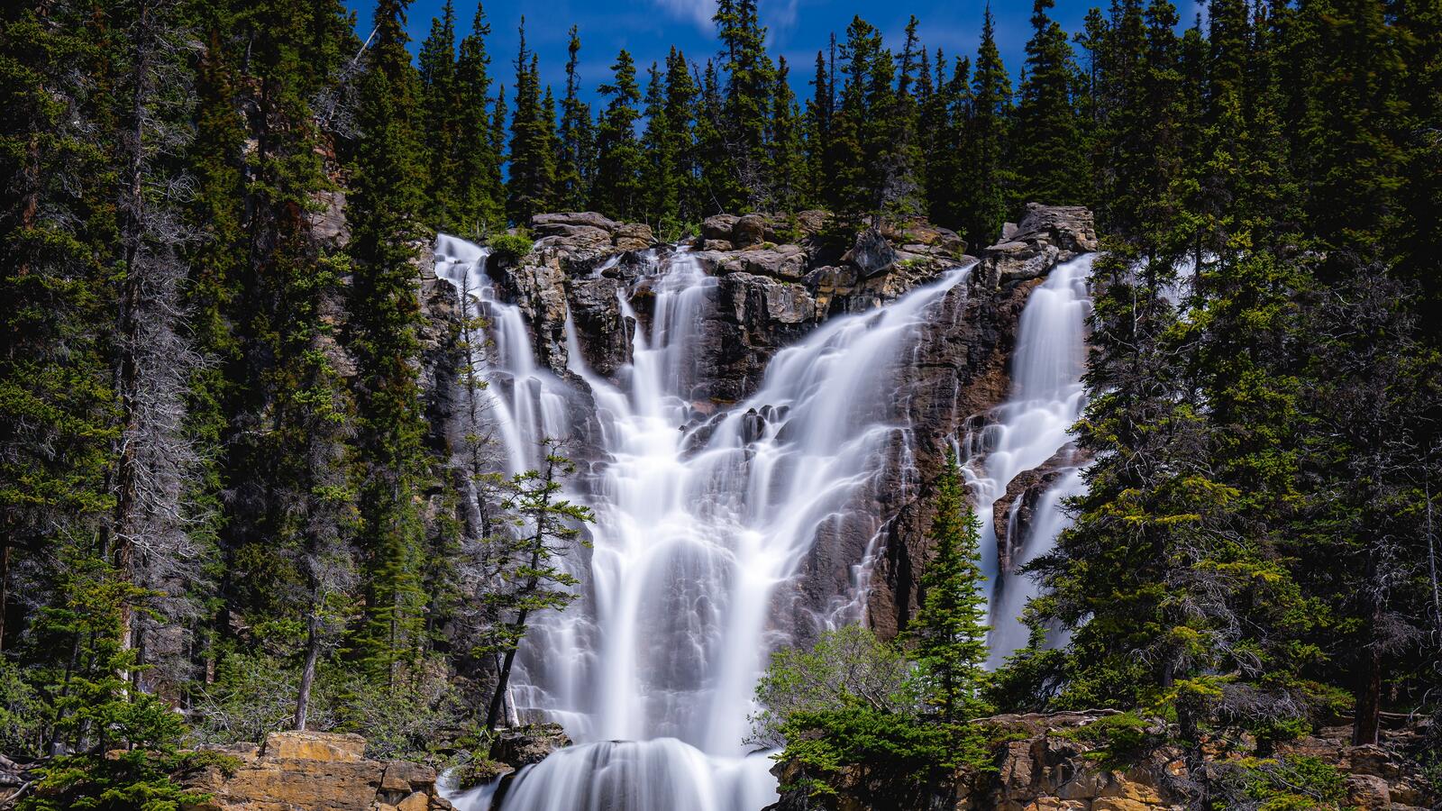 免费照片加拿大美丽的瀑布