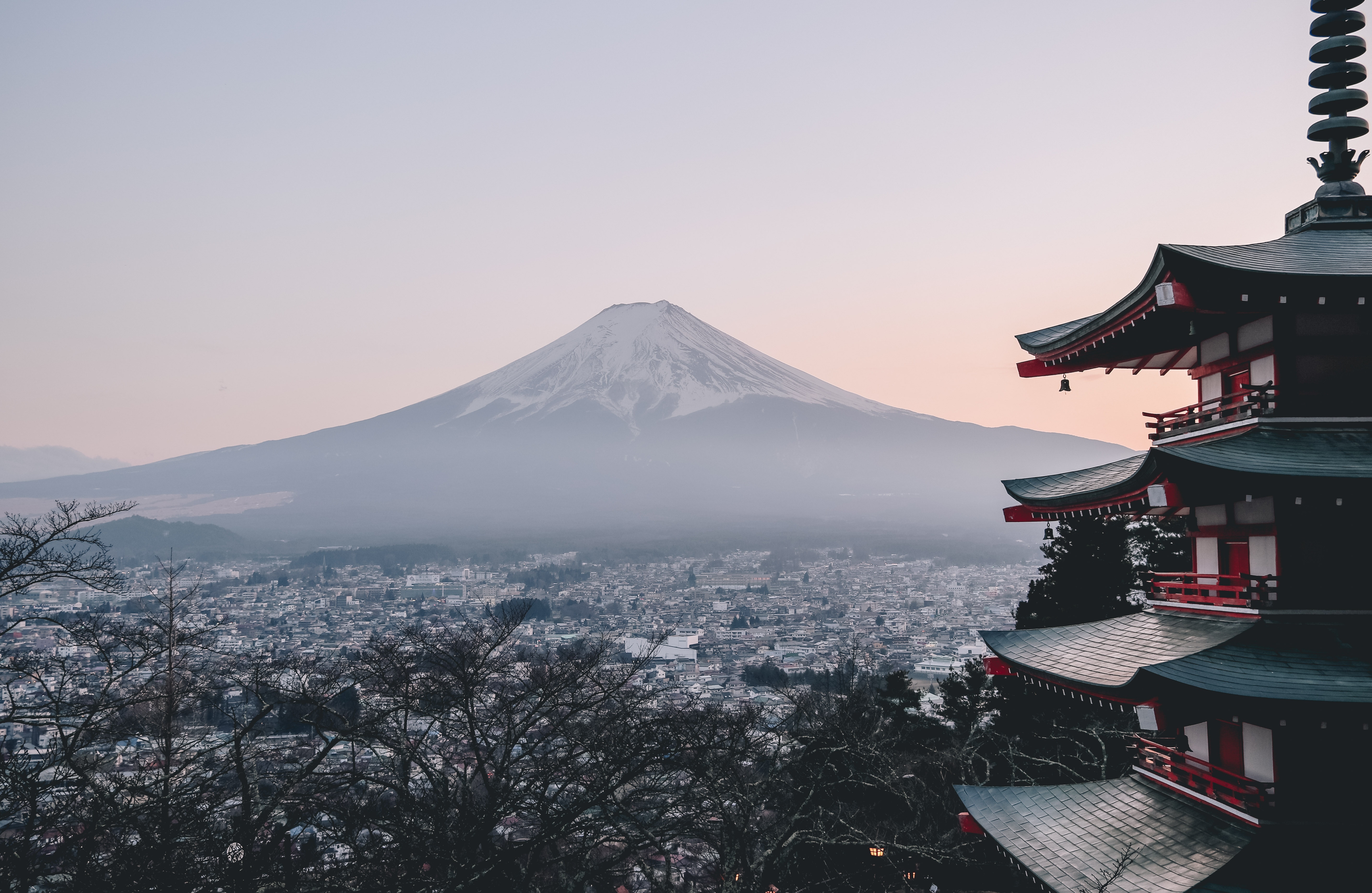 桌面上的壁纸富士山墙纸 日本 美丽