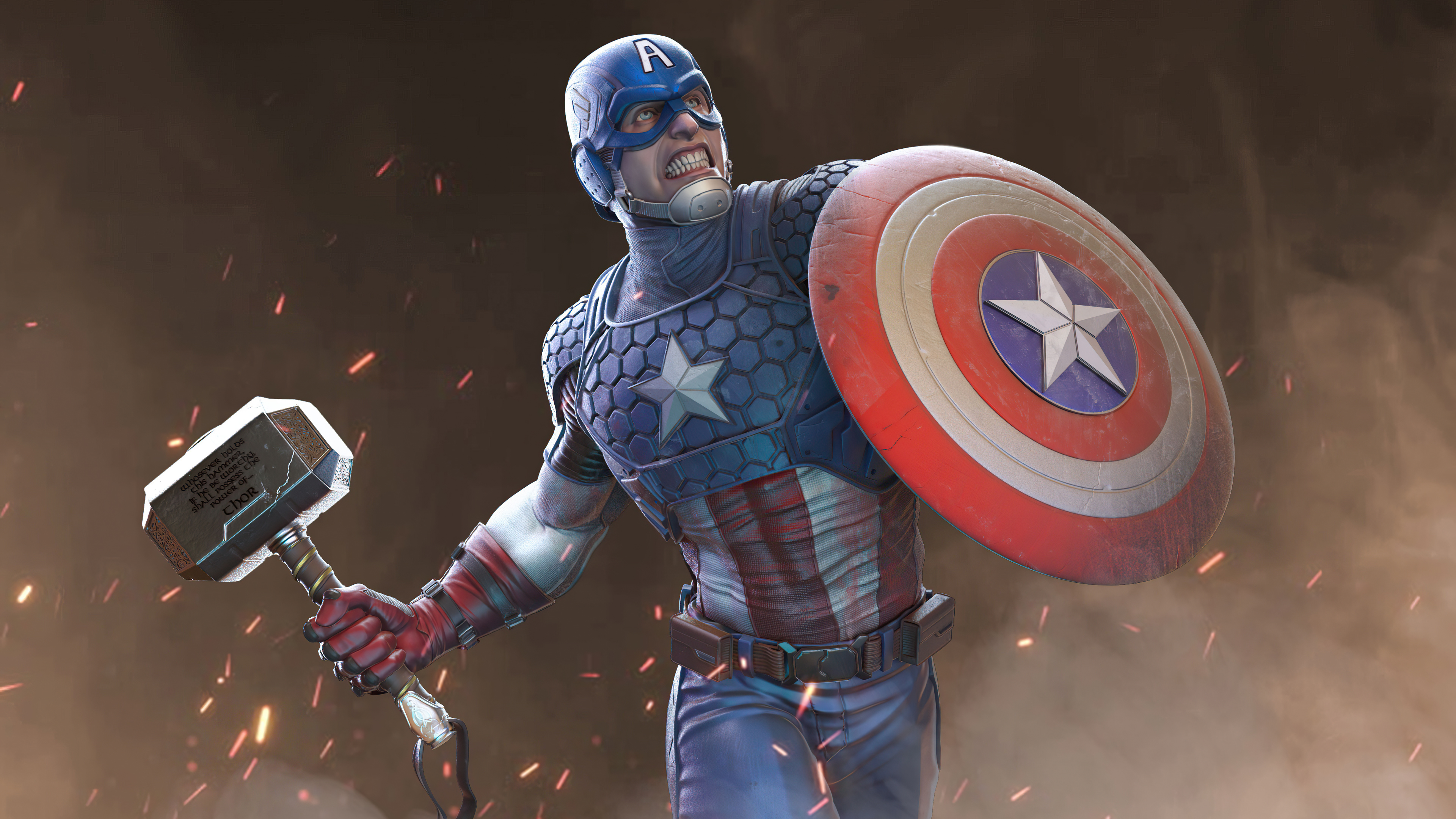 Free photo Captain America