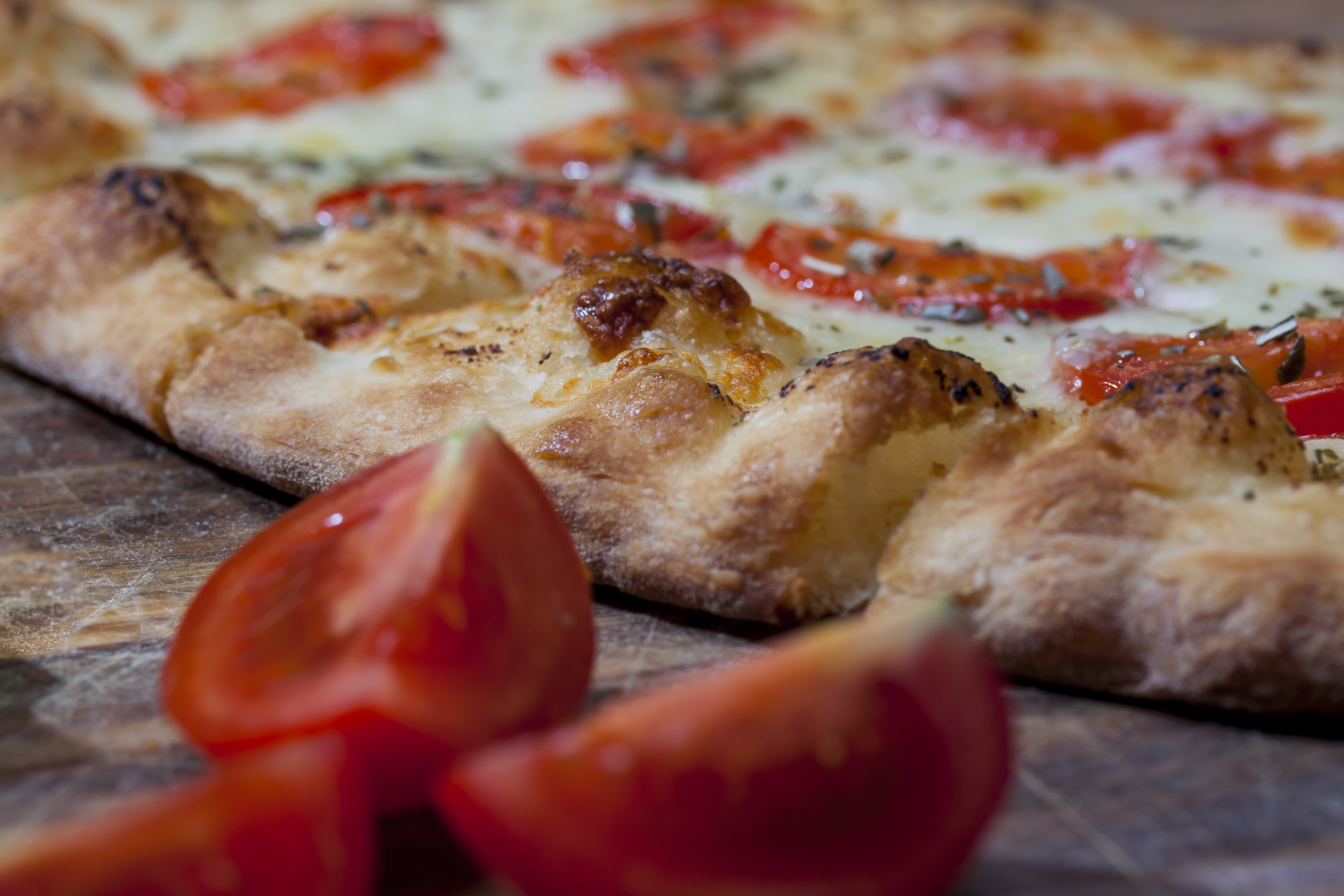 Бесплатное фото Пицца с помидорами