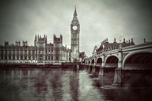 Vintage photo of London