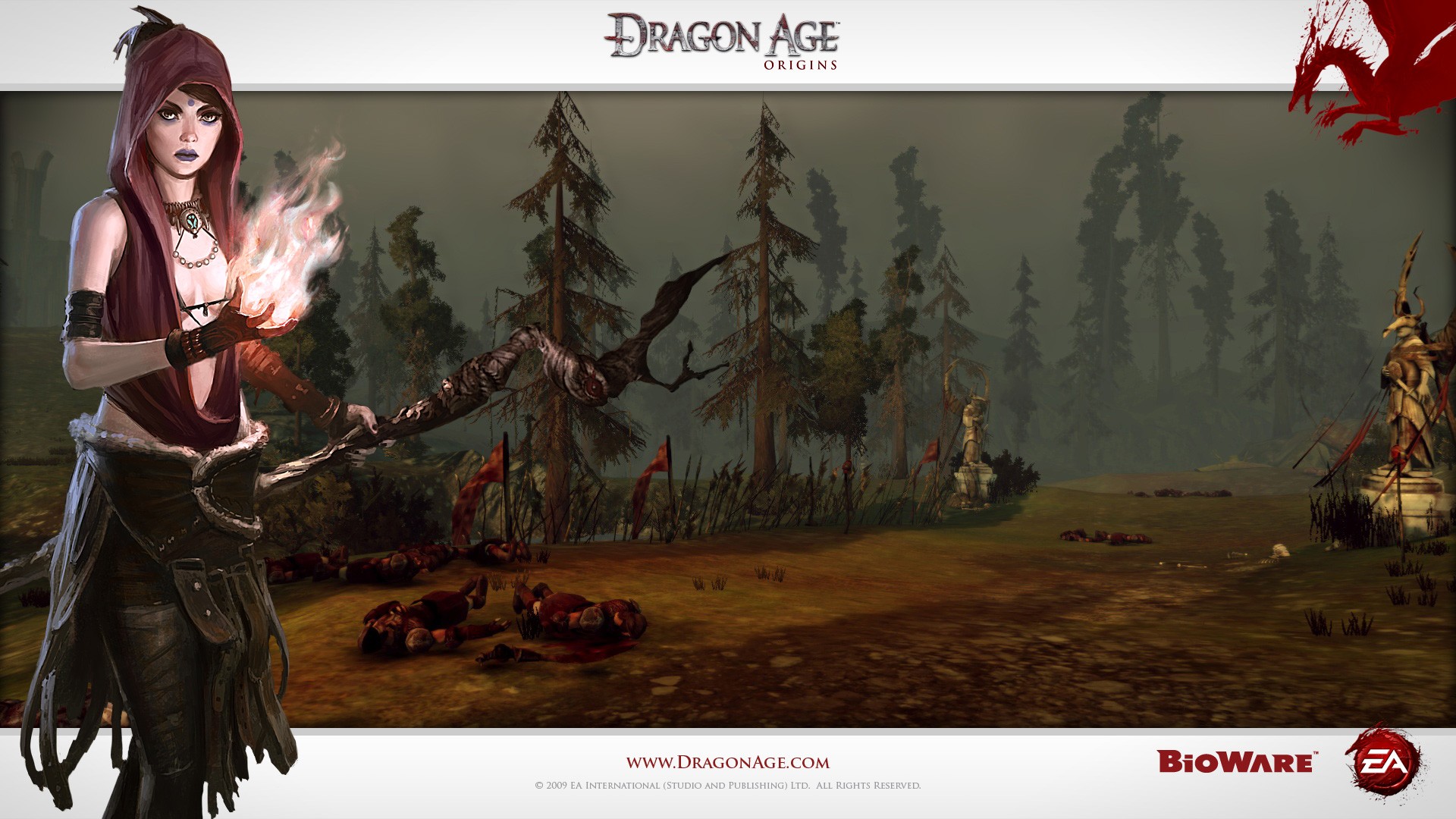 Обои видеоигры Dragon Age мифология на рабочий стол