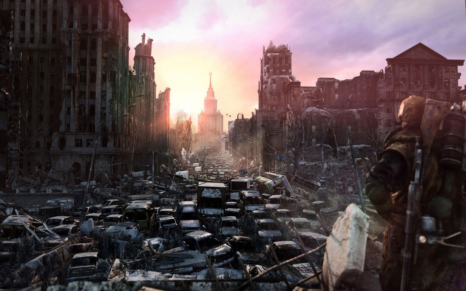 Free photo The apocalypse game