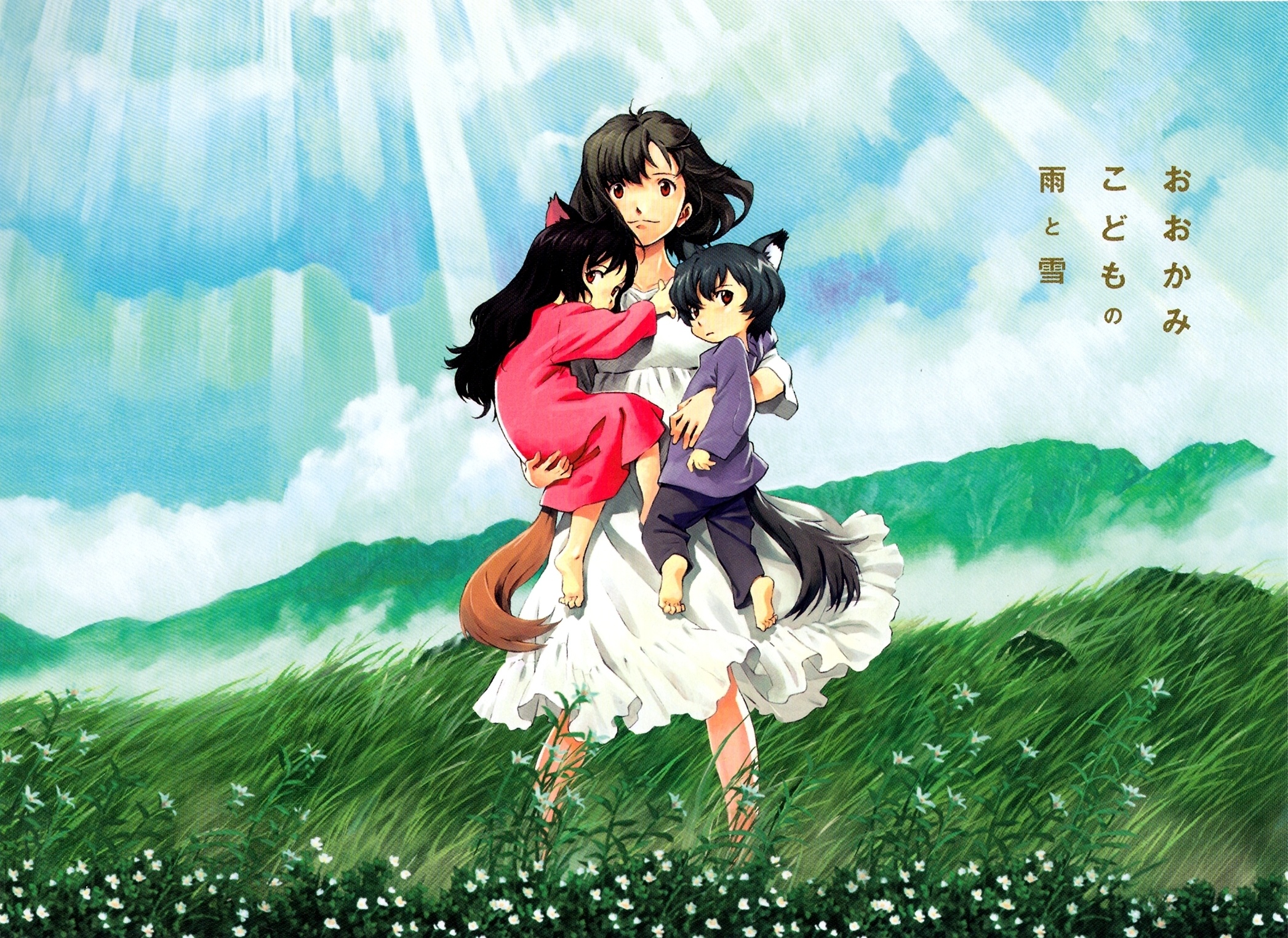 Wallpapers illustration an anime children on the desktop