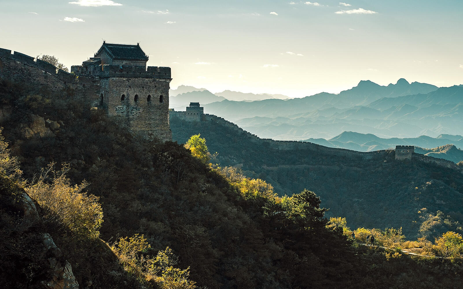 Free photo The Great Wall of China