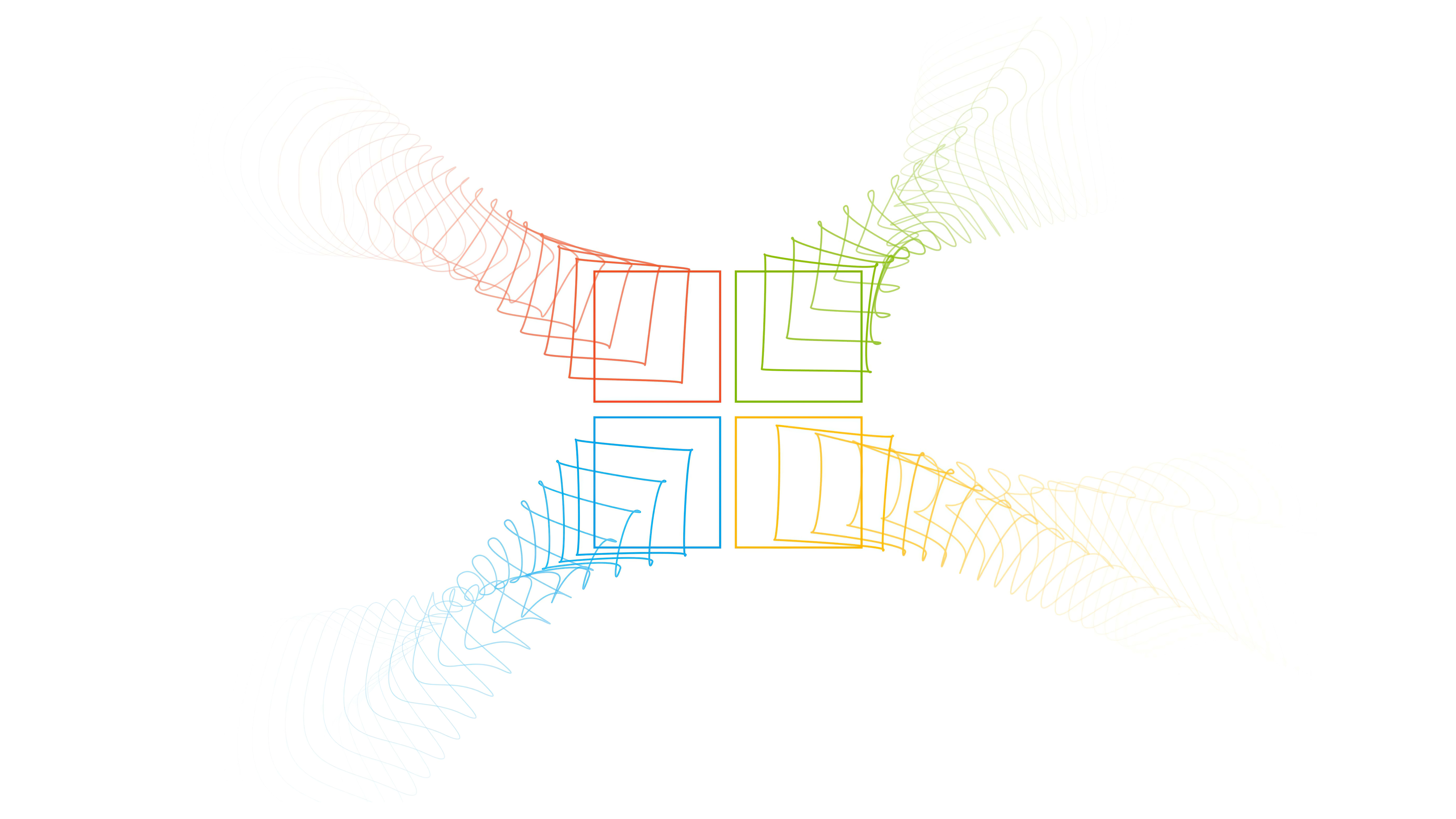 Стандартные обои с изображением логотипа Windows